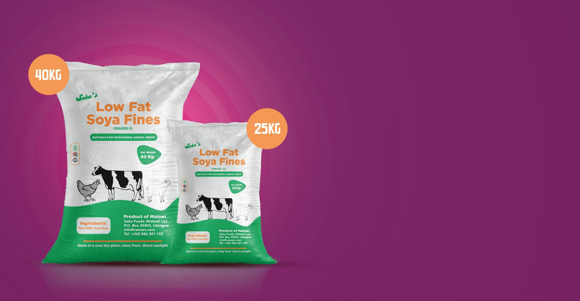 Seba's Low Fat Soya Fines